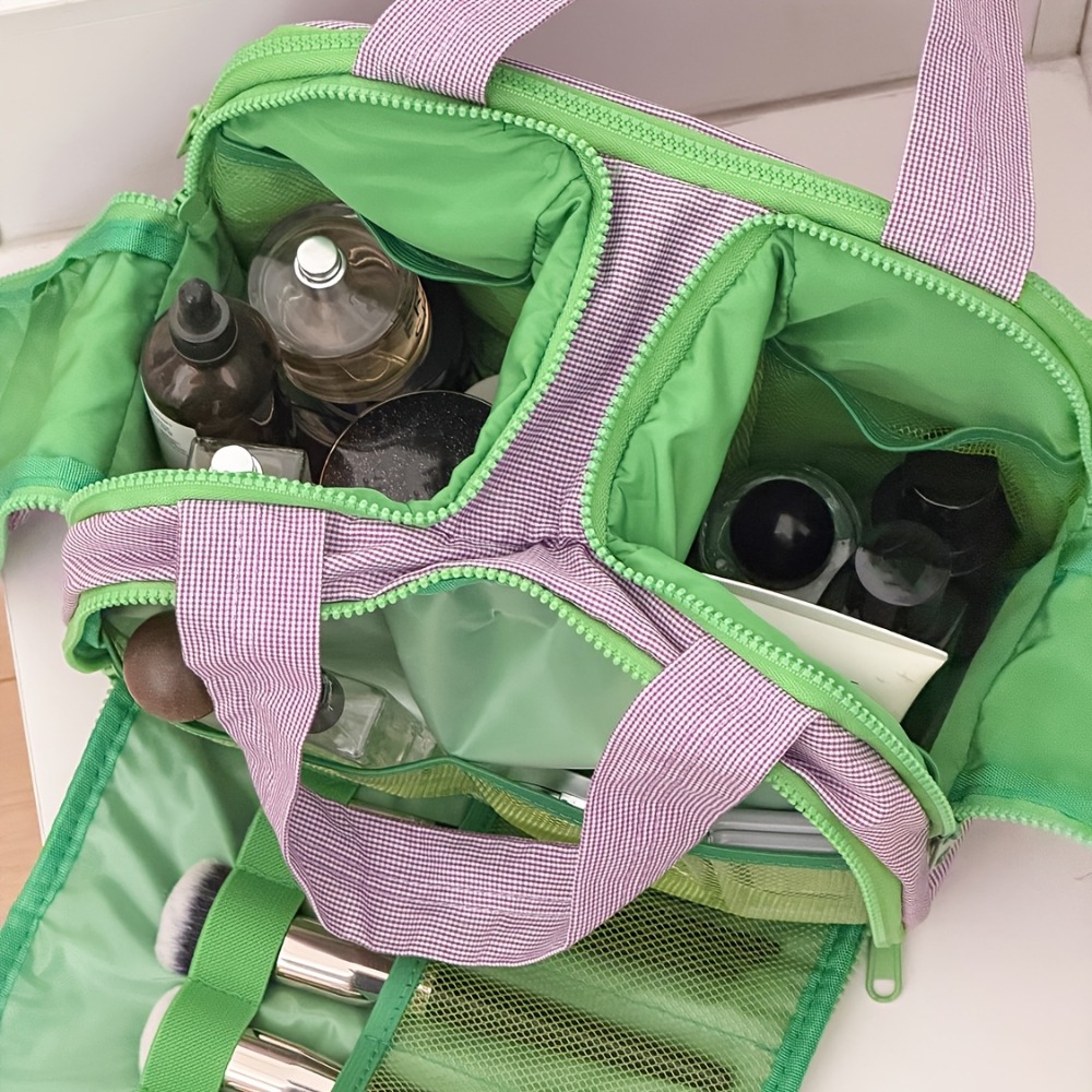 حقيبة كبيرة الحجم لتنظيم فرش ا - مراجعة Travel Accessories Organizer Bag وسعره