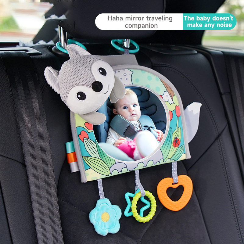 ألعاب مرآة مقعد السيارة للأطفا - مراجعة Travel Accessories Baby وسعره