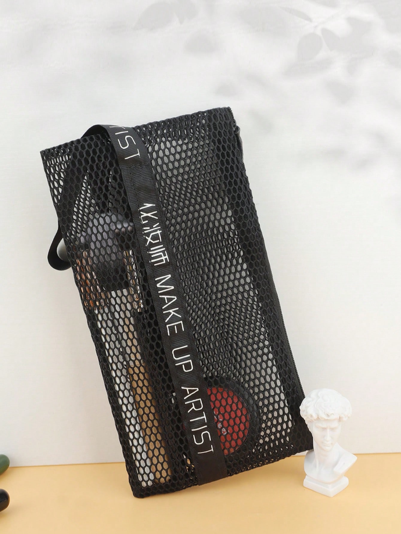 حقيبة مكياج شبكية بسحاب، حقيبة - مراجعة Travel Accessories Organizer Bag وسعره
