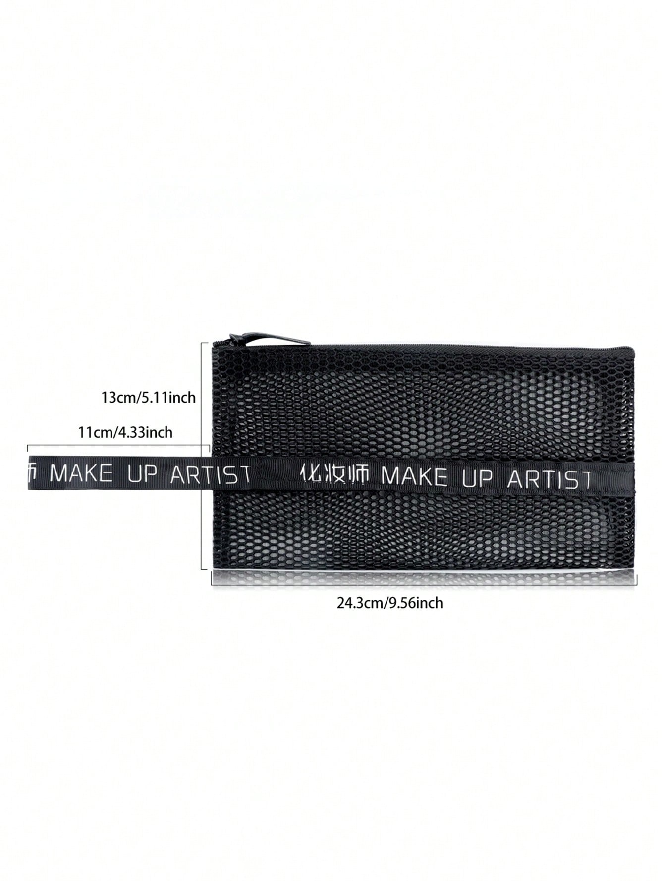 حقيبة مكياج شبكية بسحاب، حقيبة - مراجعة Travel Accessories Organizer Bag وسعره