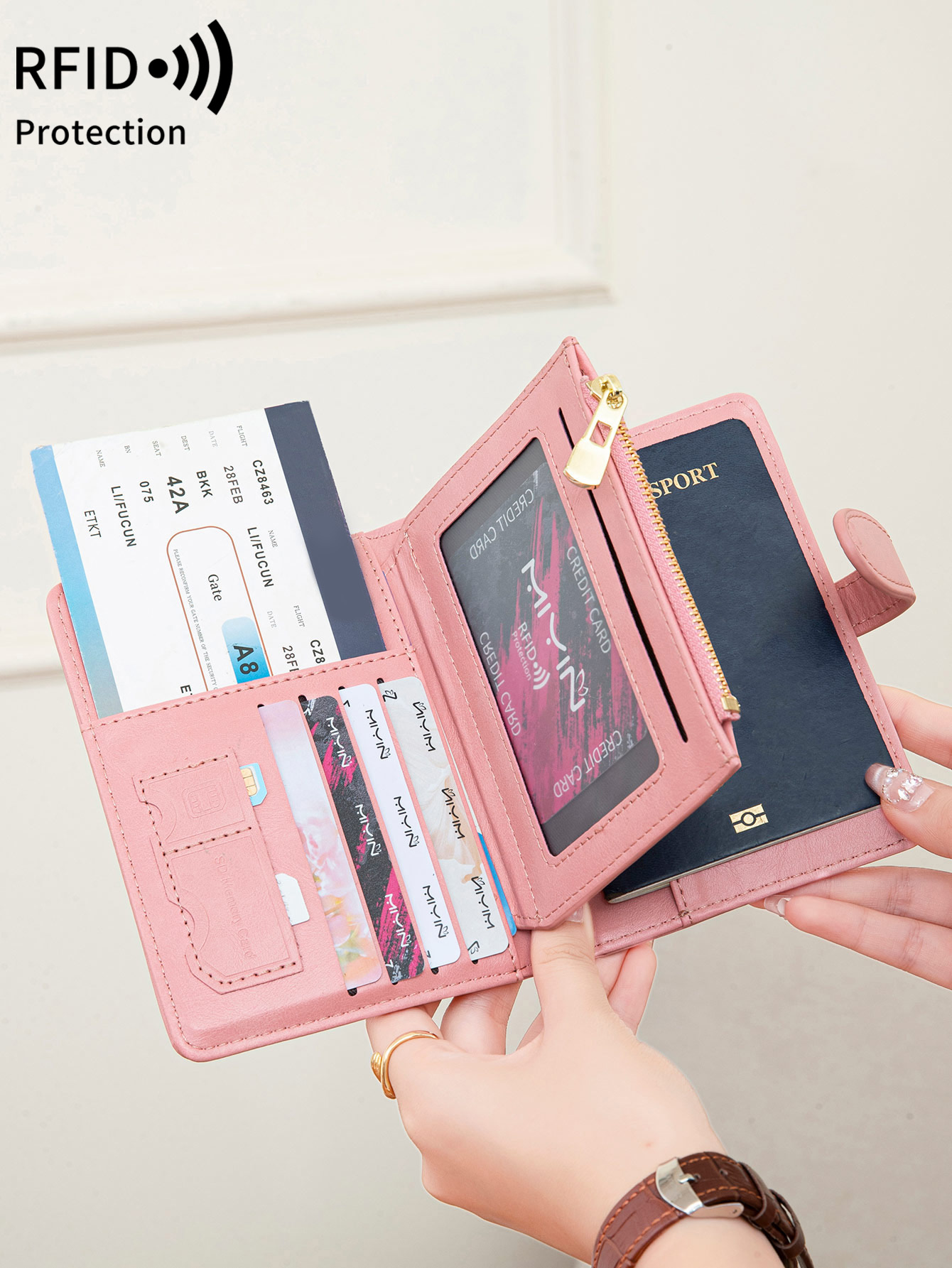 حقيبة جواز سفر متعددة الوظائف  - مراجعة Travel Accessories Wallet وسعره